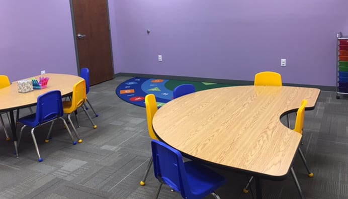 Little Star ABA Therapy West Lafayette building play room